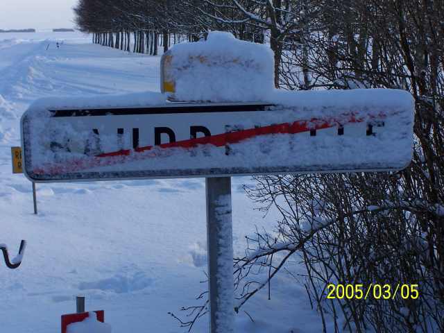 Baudreville neige