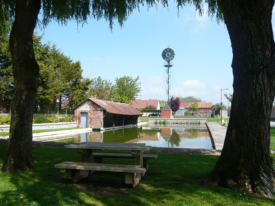 Éolienne de Berchères — les — Pierres Eure — et — loir (France)