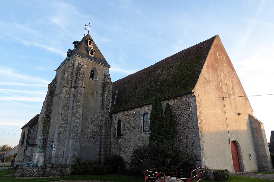 Bouville église Saint — Chéron Eure — et — Loir France
