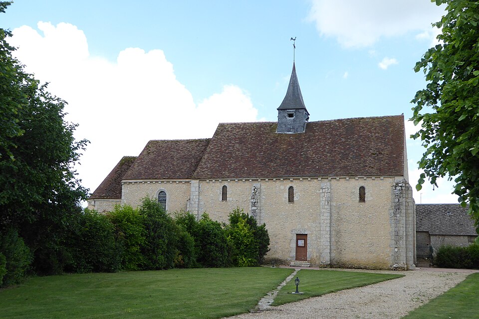 Église Saint — Georges Bullainville Eure — et — Loir France