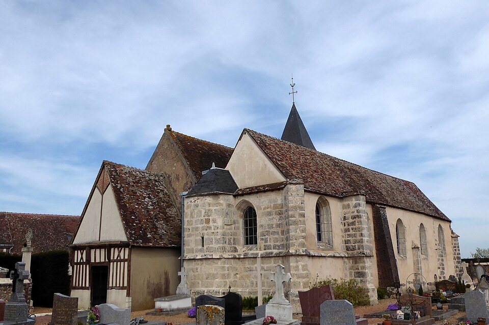 Chauffours église Saint — Pierre Eure — et — Loir (France)