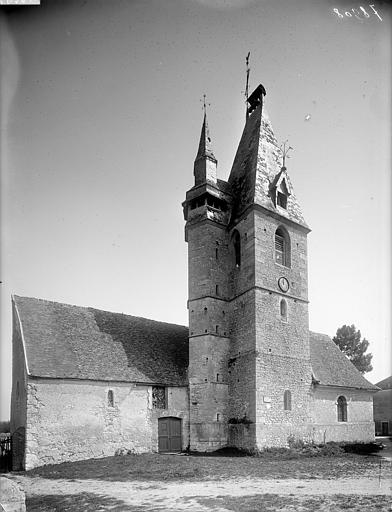 Chaussée — d'Ivry (la) Église Sainte — Blaise Eure — et — Loir France