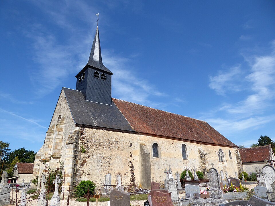 Église Saint — Aignan Crucey Crucey — Villages Eure — et — Loir France