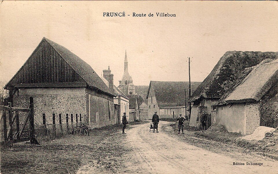 Fruncé Route de Villebon Eure — et — Loir (France)