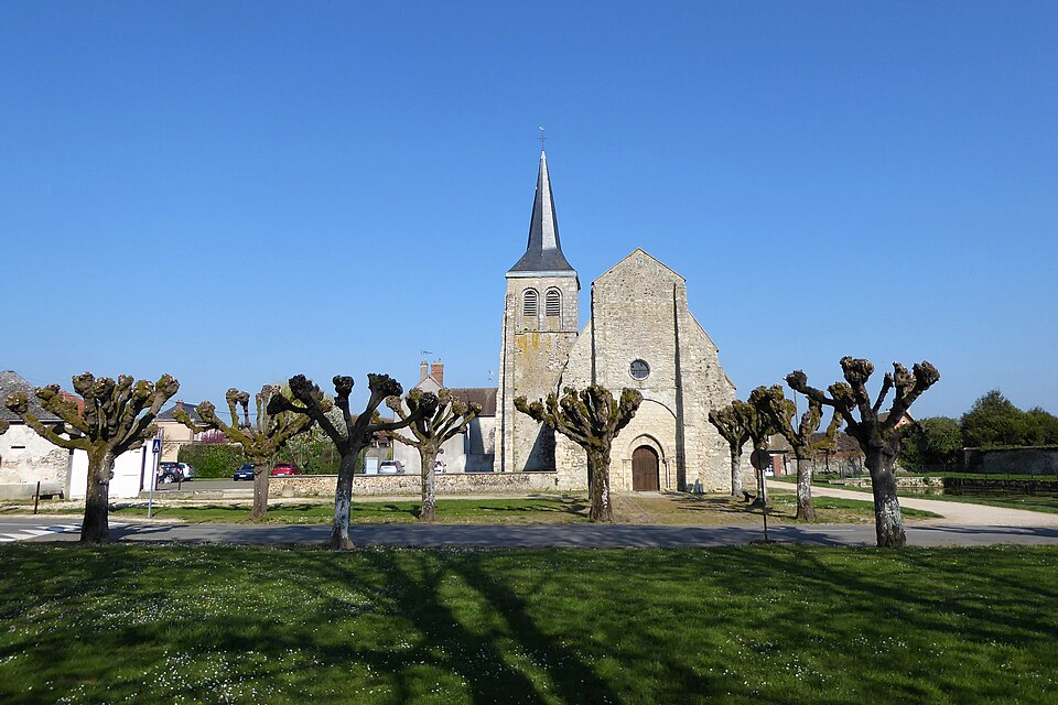 Église Saint — Aignan mare Goussainville Eure — et — Loir France