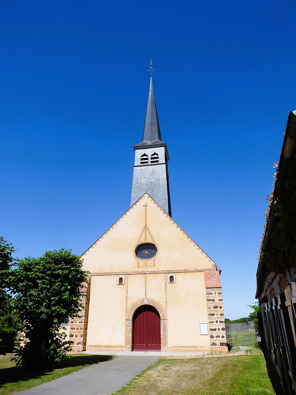 Église Sainte — Anne La Saucelle Eure — et — Loir France