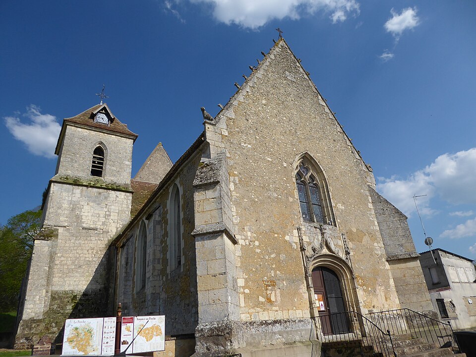 Église Saint — Georges Souancé — au — Perche Eure — et — Loir France