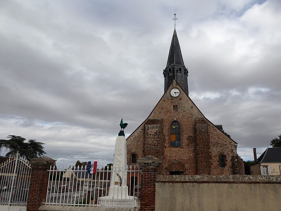Église Saint — Pierre monument aux morts Thimert Thimert — Gâtelles