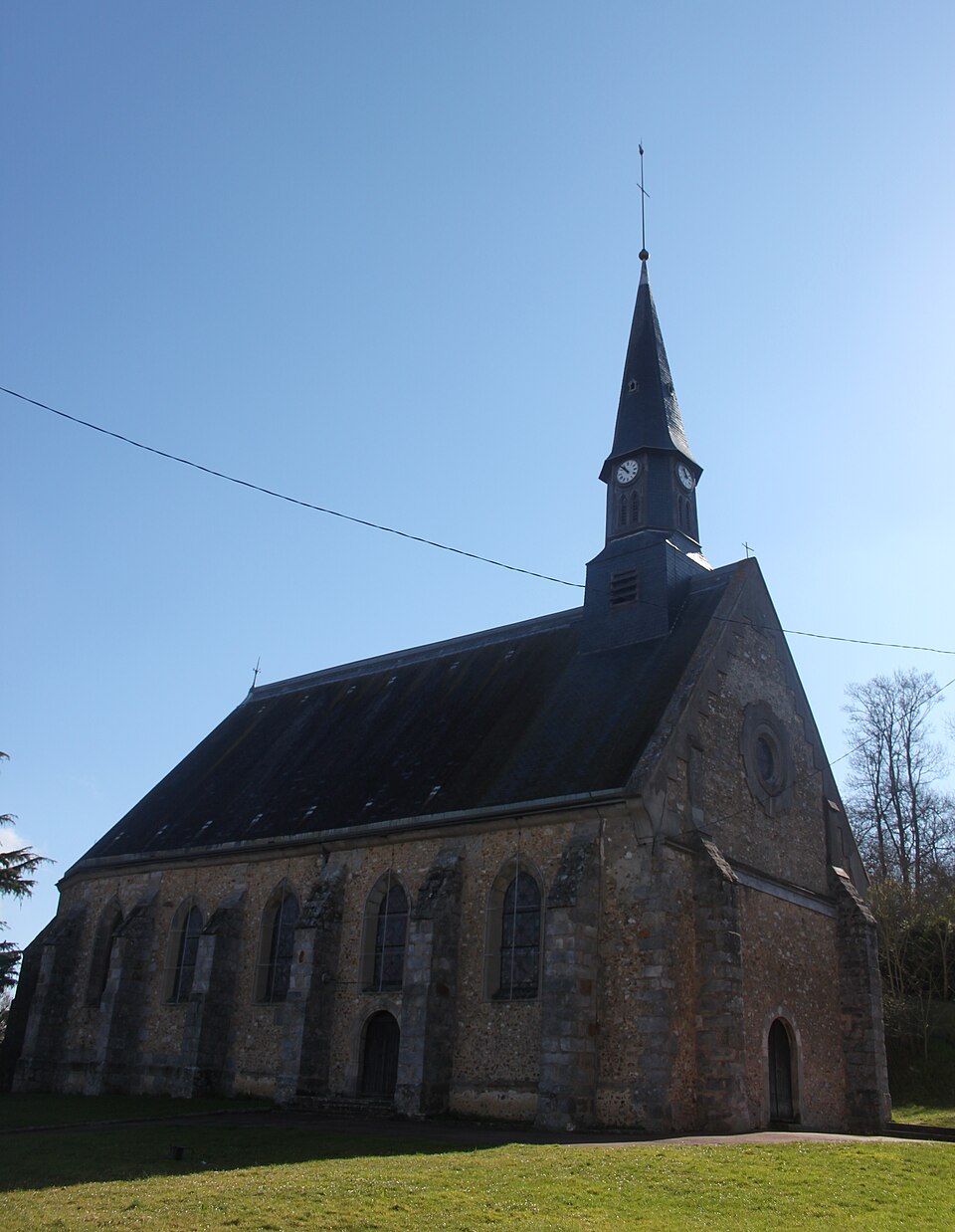 Eglise Villiers — le — Morhier 2