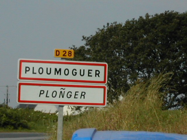 Ploumoguer — panneau