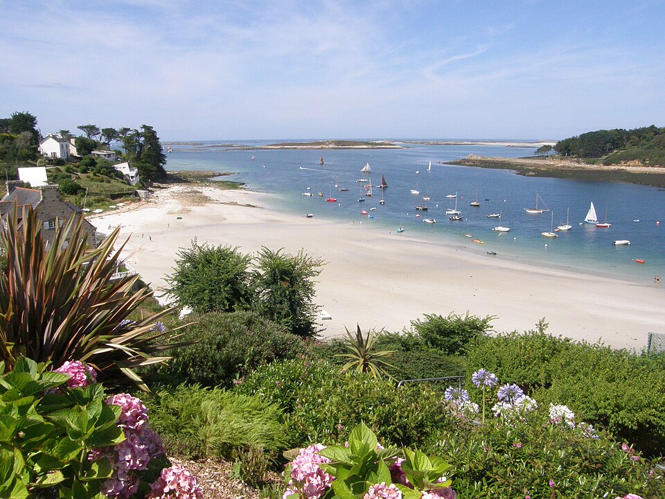 Saint — Pabu. Finistère. L'Aber Benoît