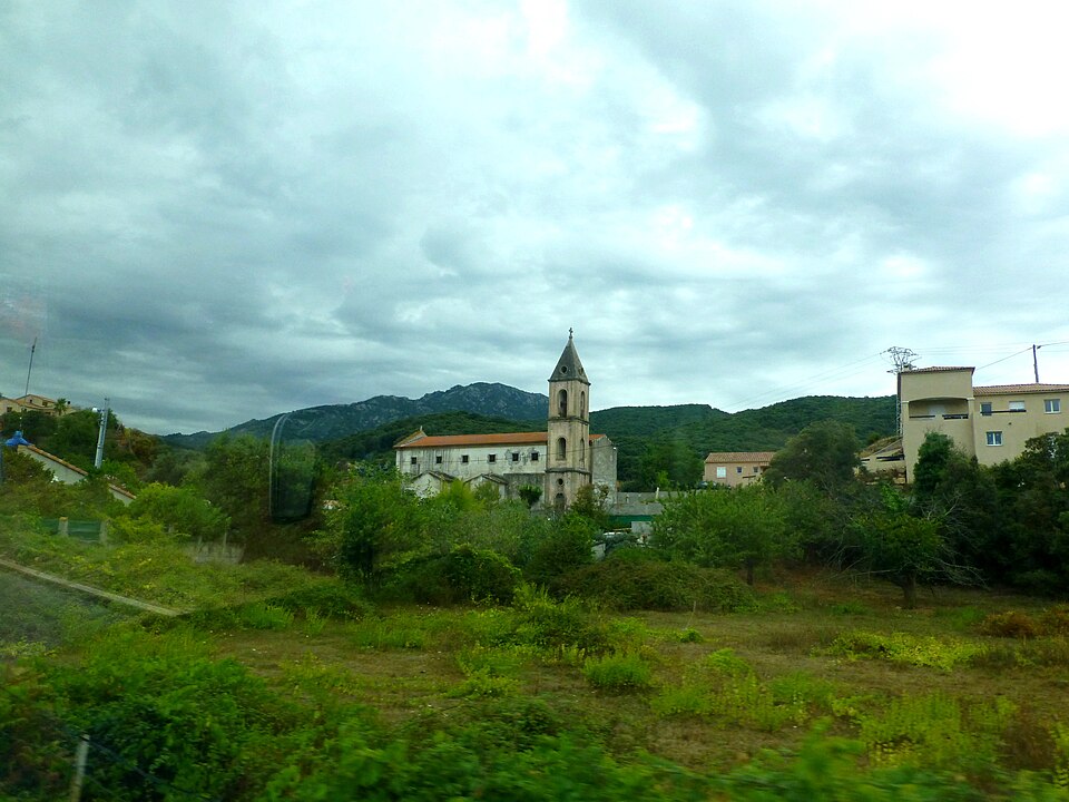 Korsika — Eglise de Cauro — panoramio