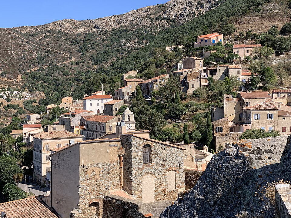 Vue Village depuis Site Ancienne Tour Teghje — Belgodère (FR2B) — 2021 — 09 — 07 — 8