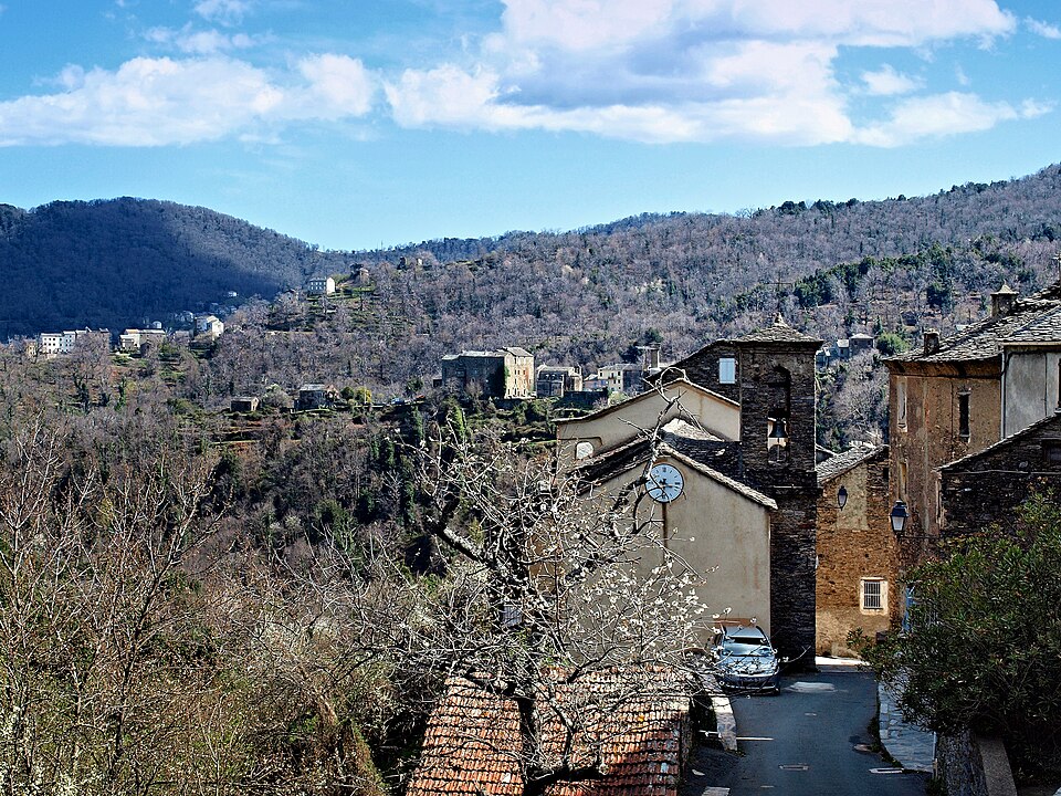 Pied Orezza village