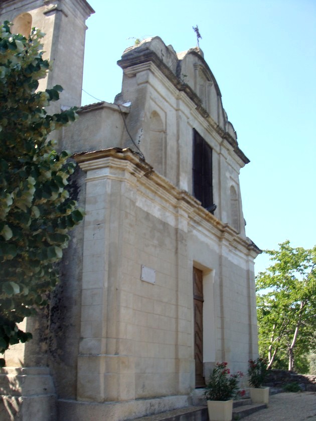 Église de Pietroso, façade
