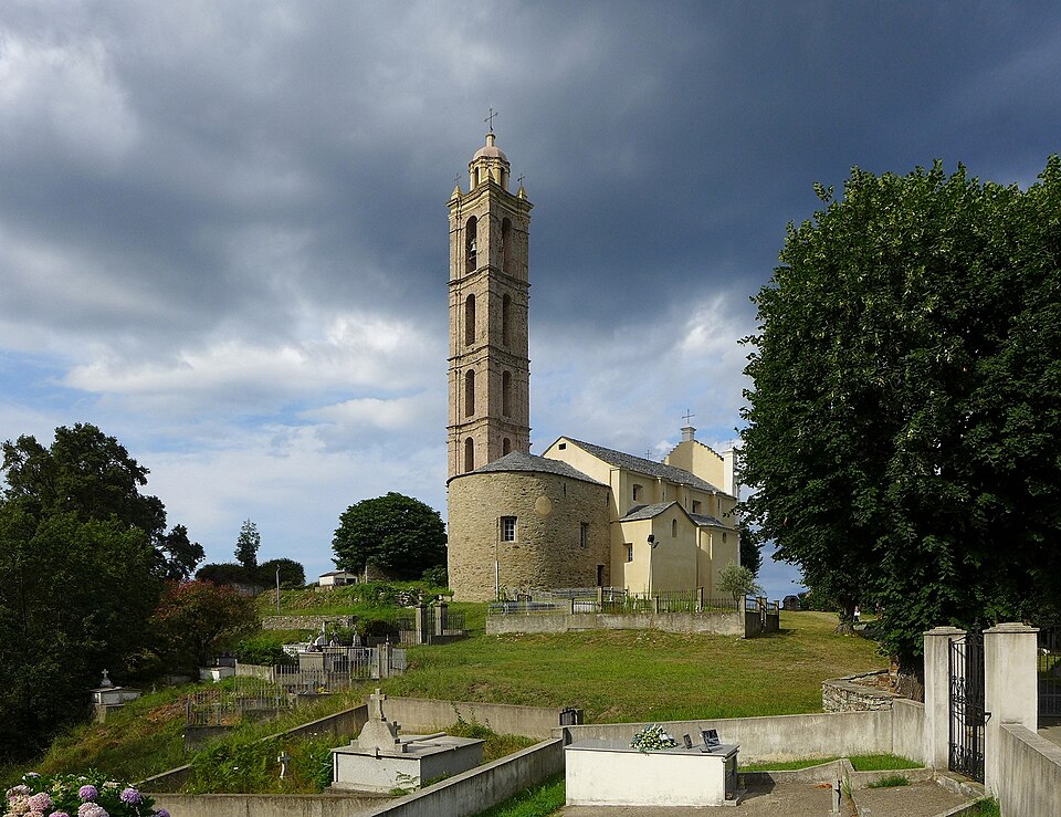 Kirche San Nicolao, San Nicolao, Haute Corse, Korsika
