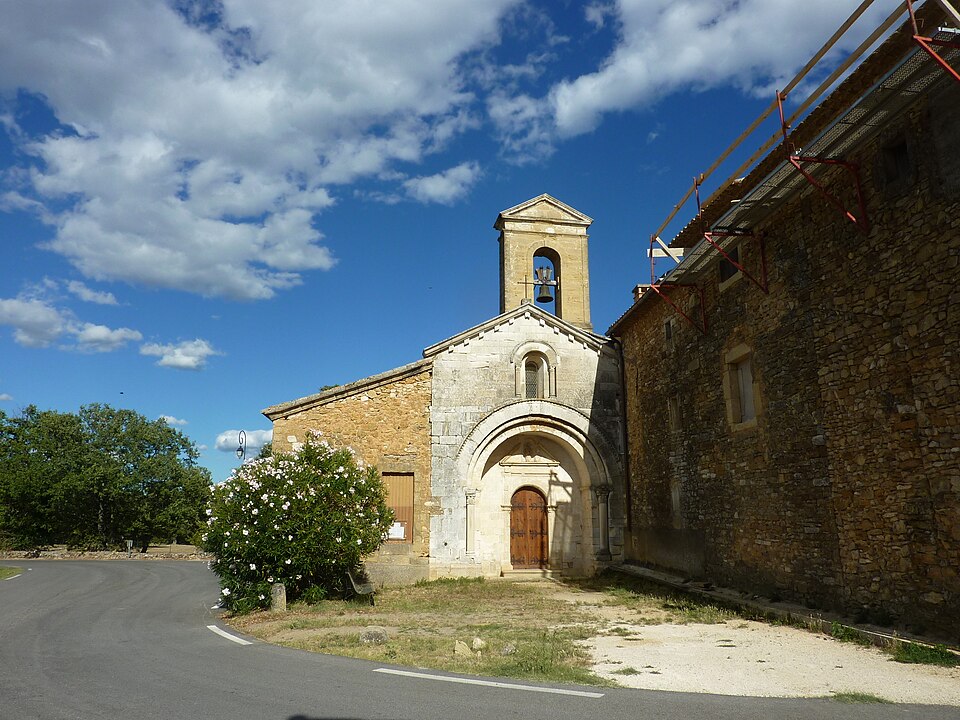 Église de Notre — Dame de Gattigues (Aigaliers) (1)