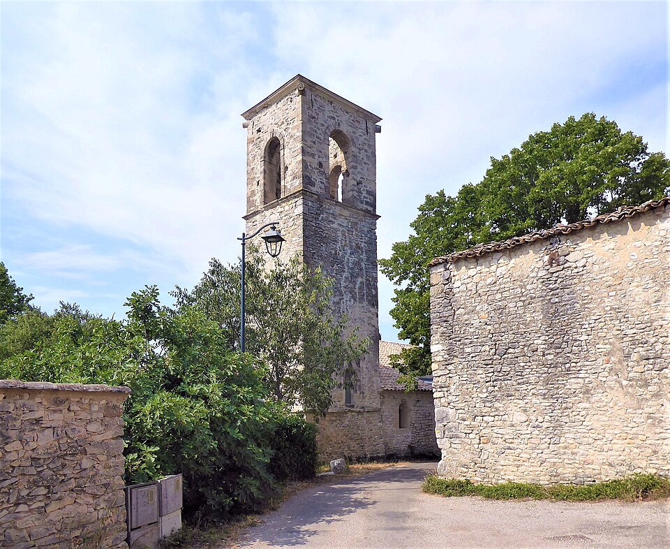 Ancienne église Saint — André, Belvézet (01)
