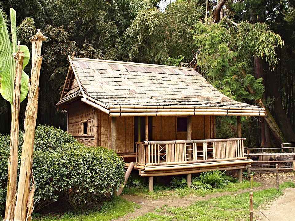 Générargues — Bambouseraie — Village laotien — 5