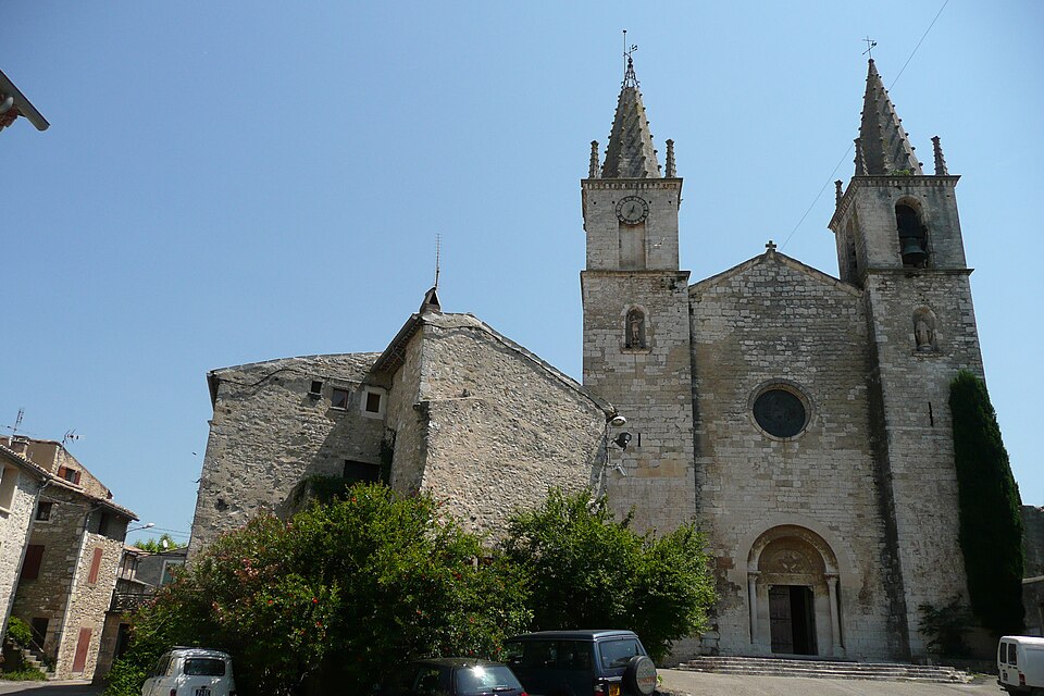 Eglise à Goudargues 2