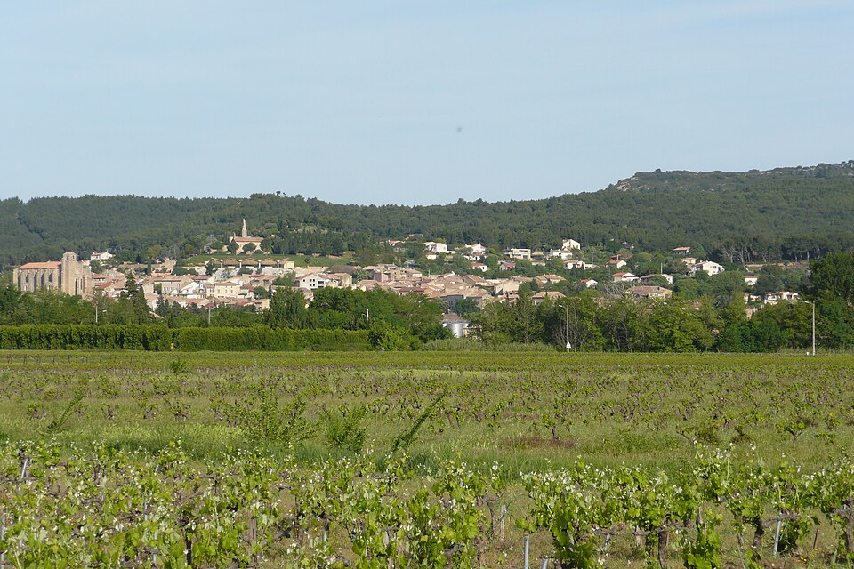 Vue sur Laudun — l'Ardoise