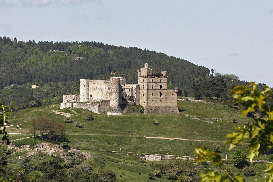 Château de Portes — Vue du hameau