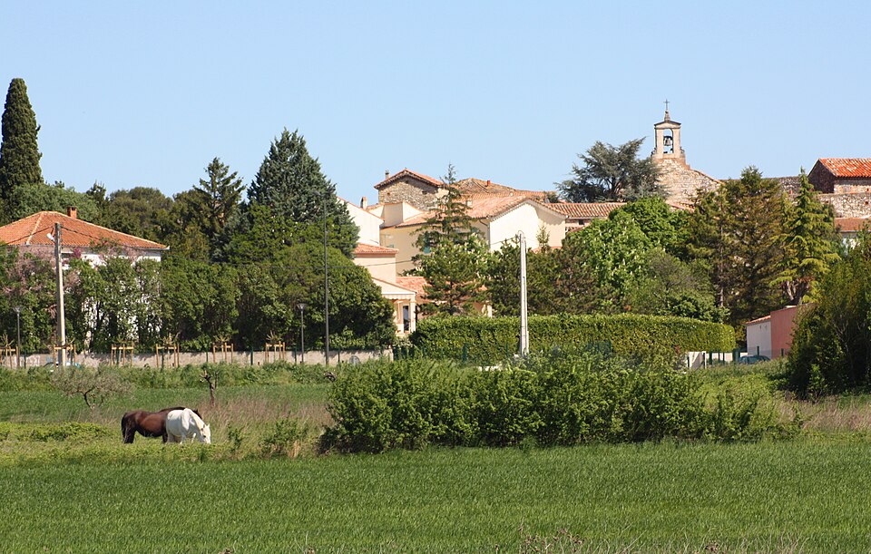 Saint hilaire de Brethmas — Le village