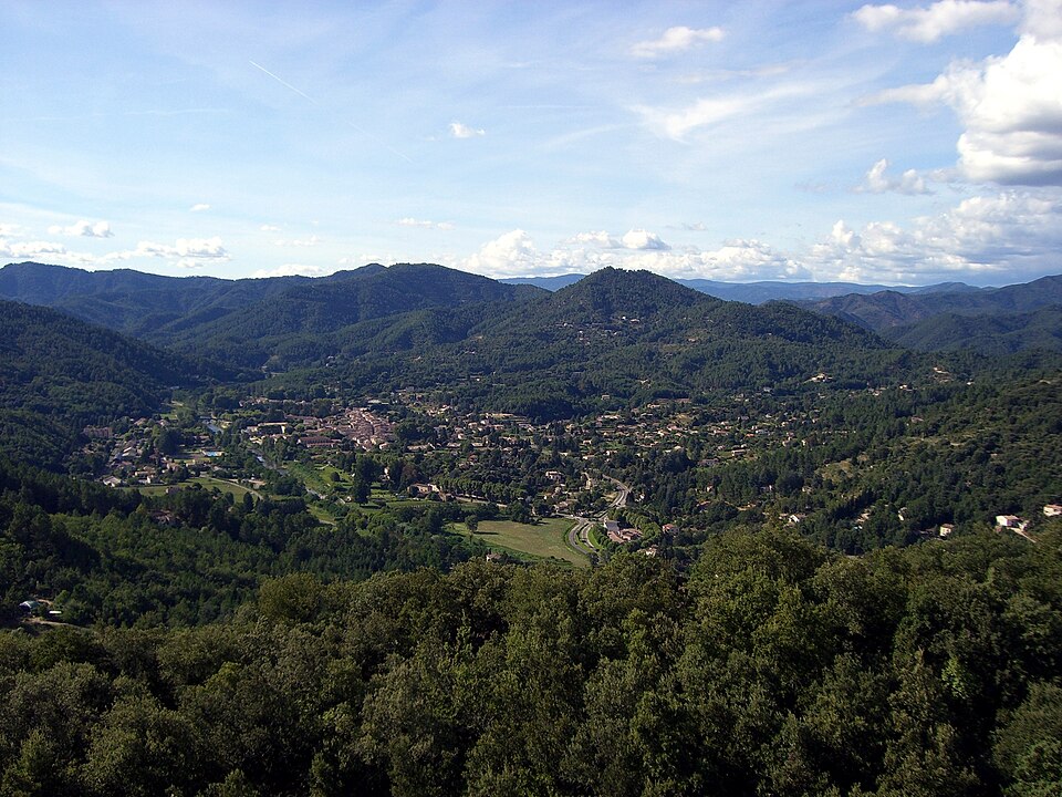 Saint — Jean — du — Gard — Vue de Saint — Roman