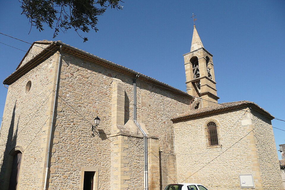 Église Saint — Jean — Baptiste de Sauveterre (Gard)