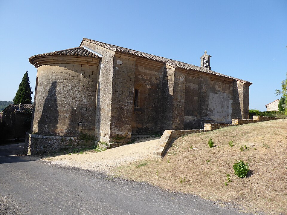 Eglise Saint — Martin de Serviers — et — Labaume (07)
