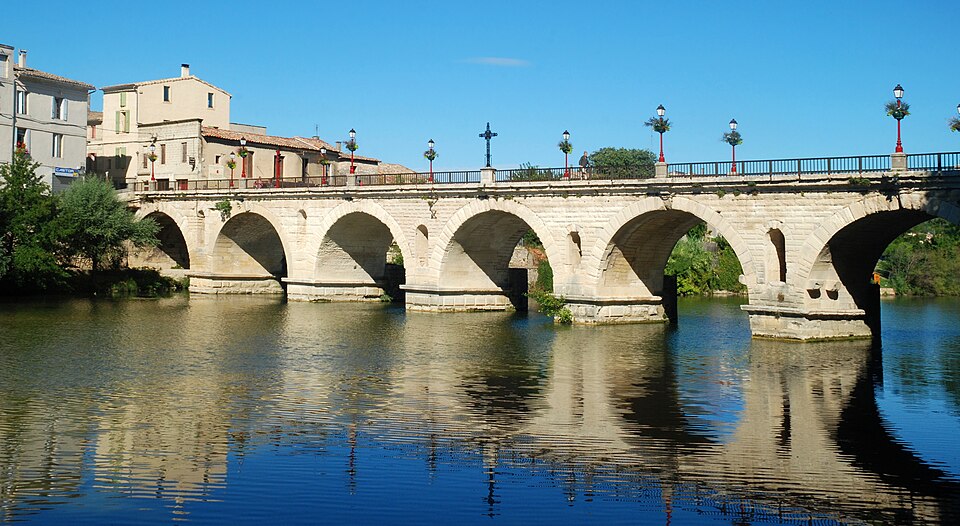 Pont romain de Sommières (Pont Tibère) — 01