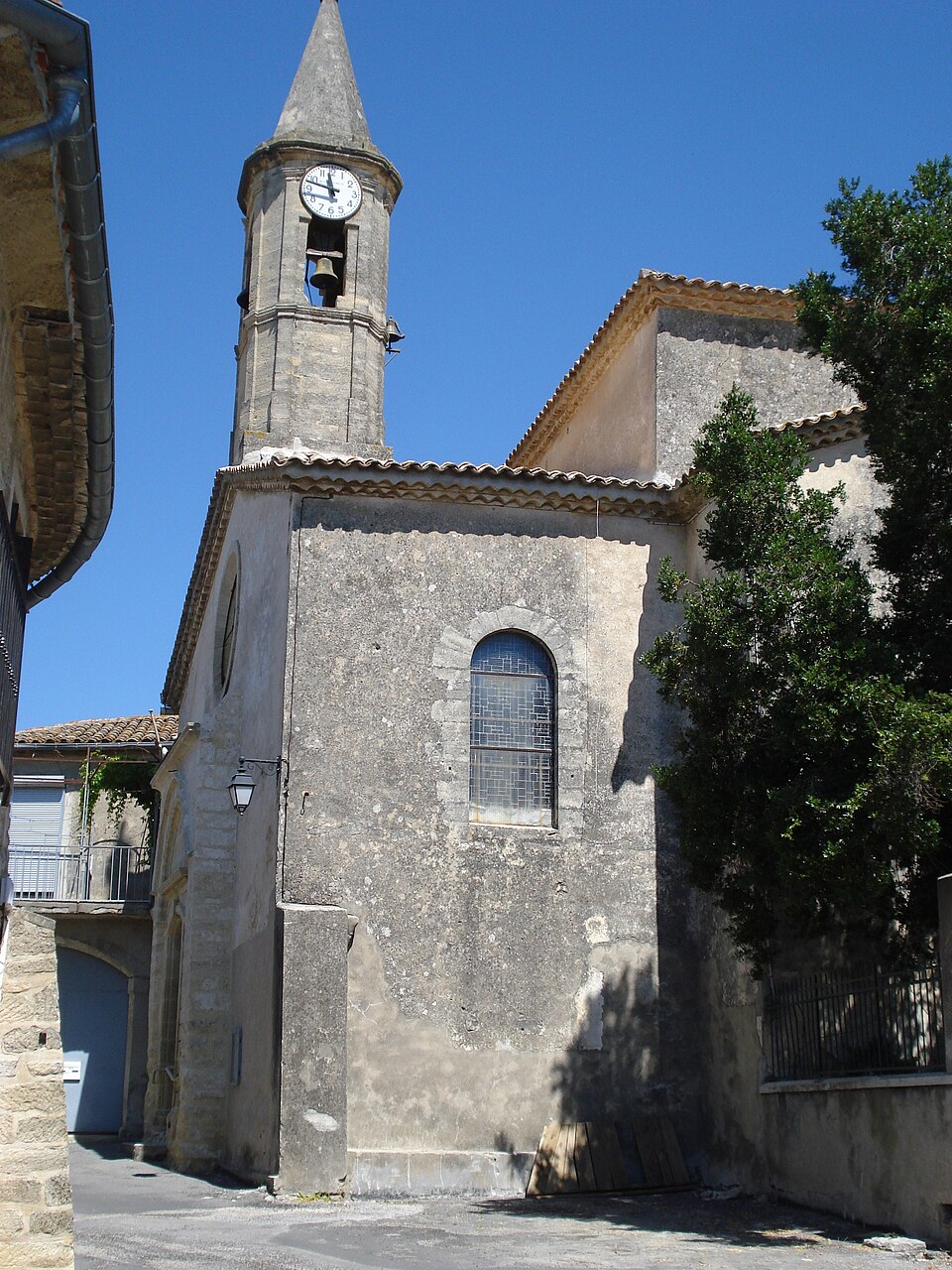 Souvignargues (Gard, Fr), l'église