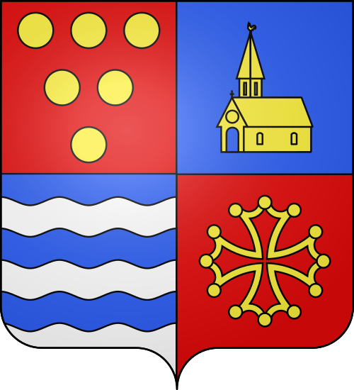 Blason de Saint-Paul-les-Fonts