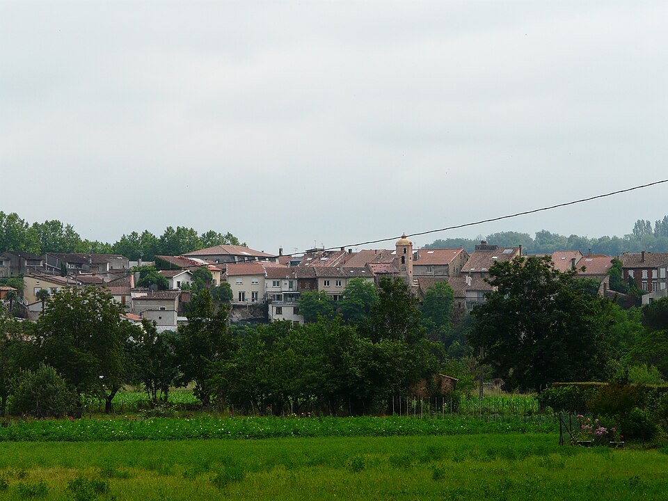 Carbonne vu depuis av F Mistral
