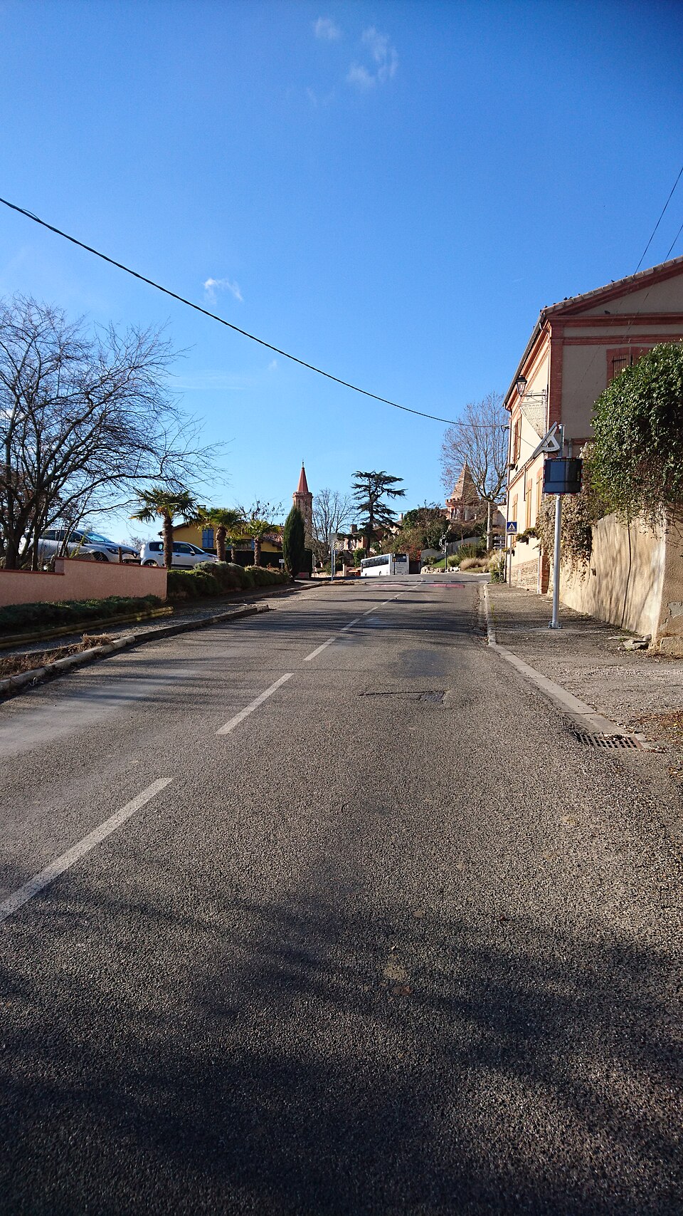 Arrivée village