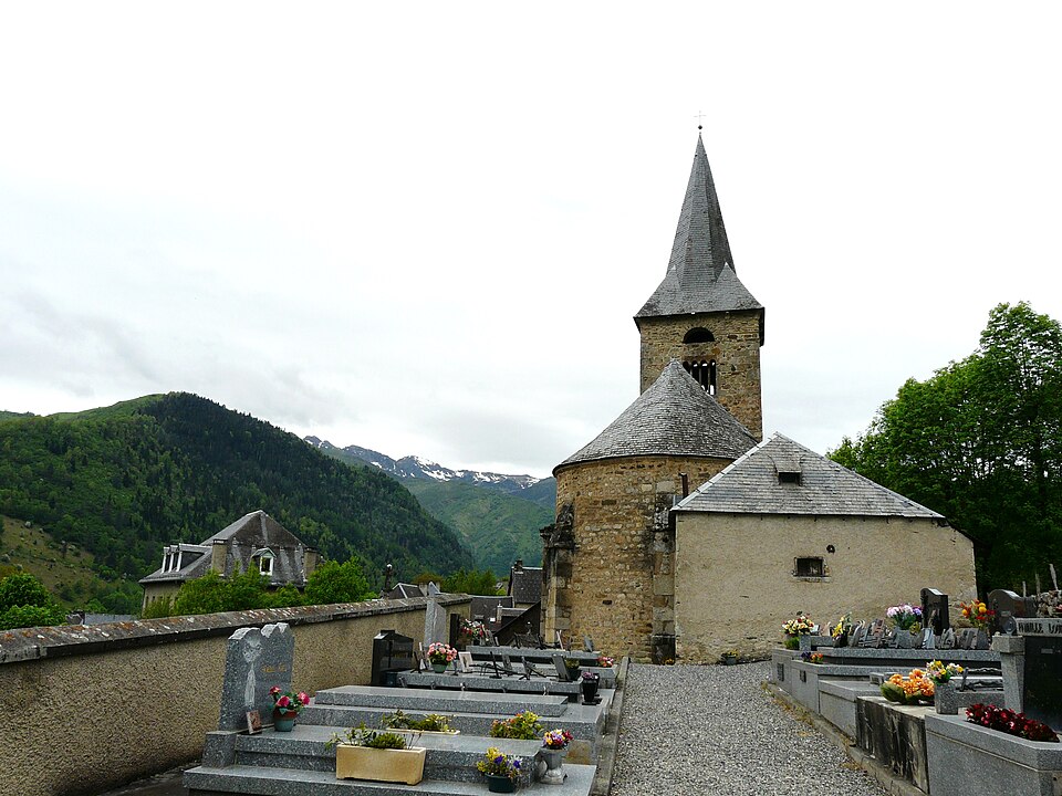 Cazeaux — de — Larboust église