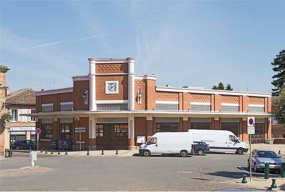 Fronton Le Marché couvert