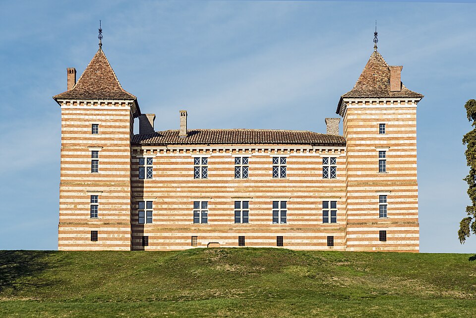 Laréole — Le chateau — Façade sud — ouest