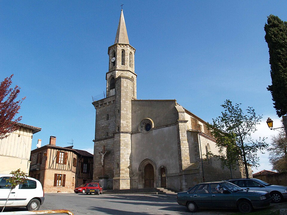 Loubens lauragais eglise