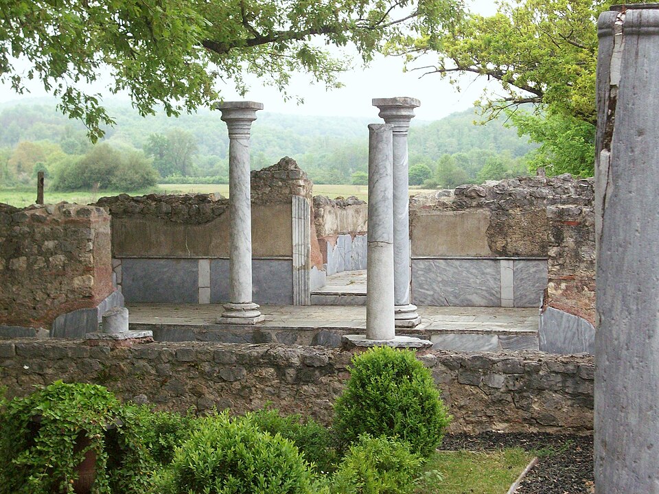 Aile thermale (Villa gallo — romaine de Montmaurin)