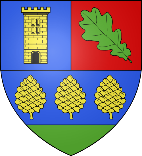 Blason de Pins-Justaret