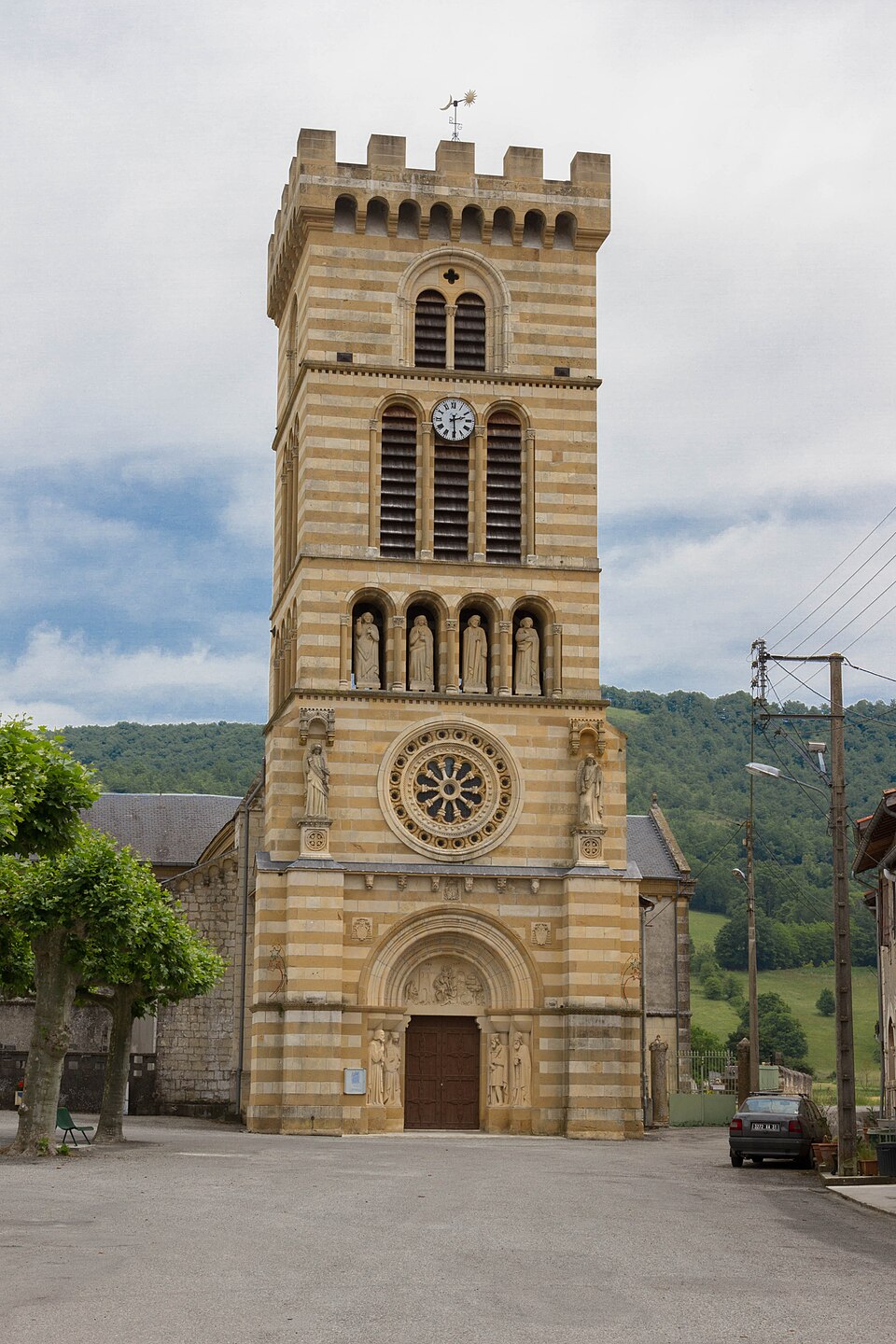 Église Saint — Martin, Roquefort — sur — Garonne 01