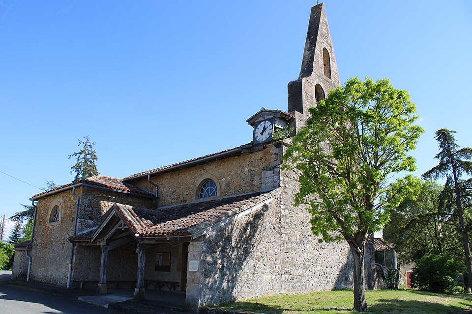 Saint — Elix — Séglan Eglise13