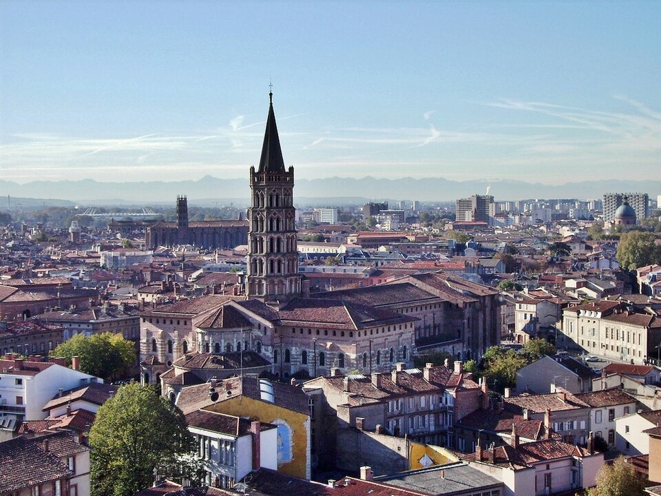 Toulouse — View on Saint Sernin
