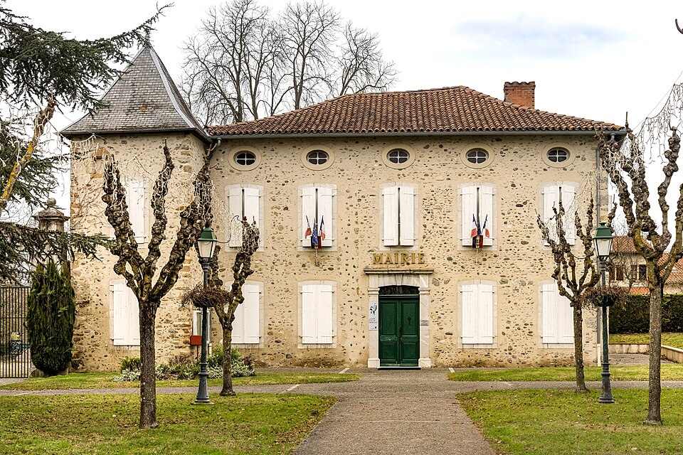 Valentine (Haute — Garonne) façade de la mairie