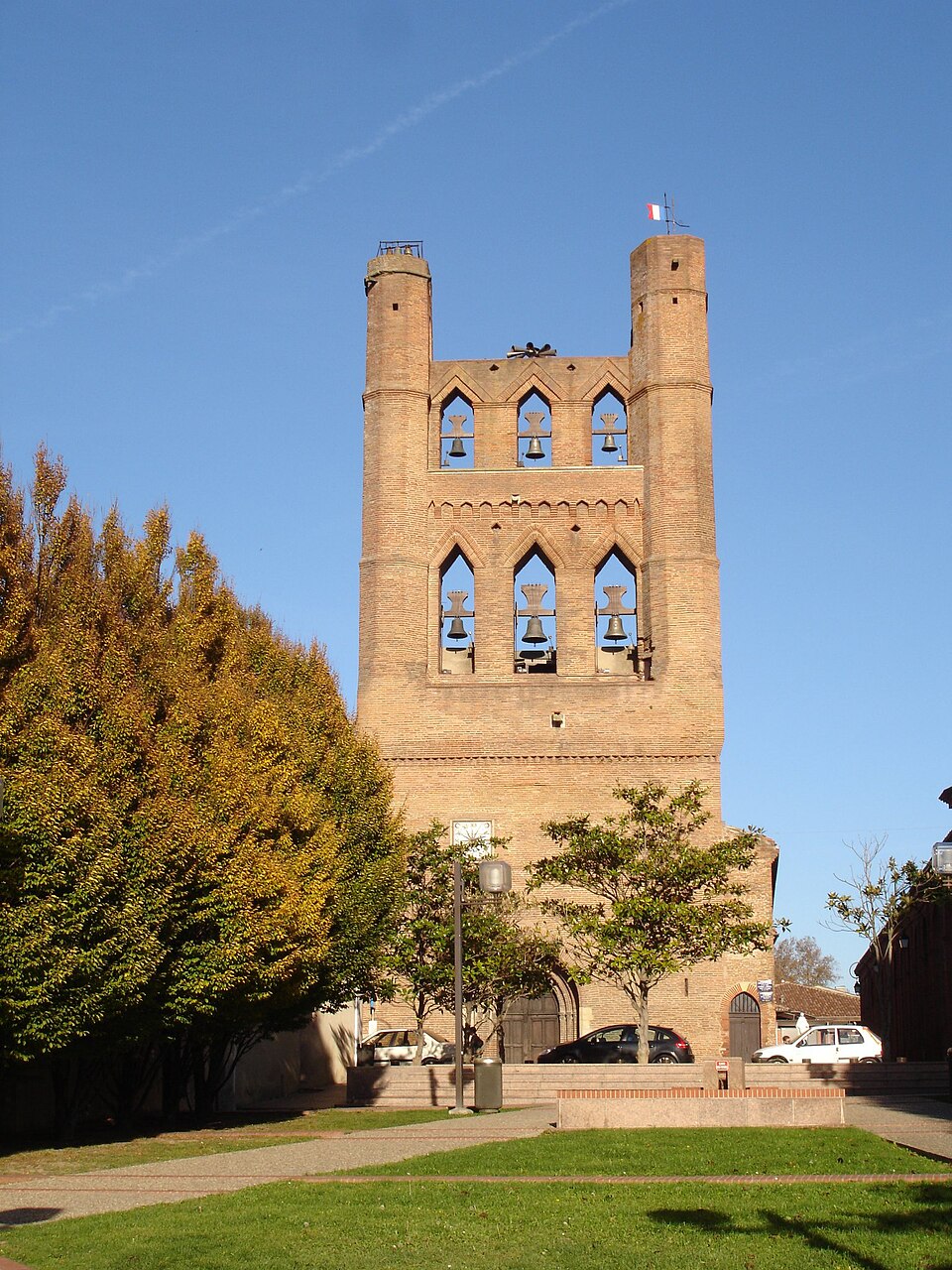France — Villefranche de Lauragais — eglise