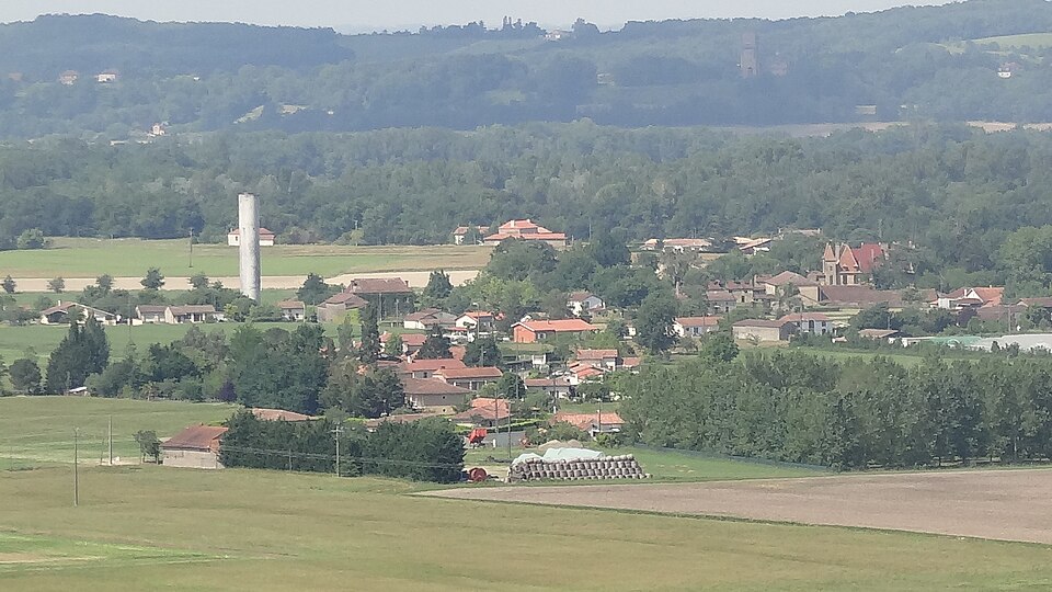 Point de vue sur Cahuzac — sur — Adour (2021) 01 (ouest)