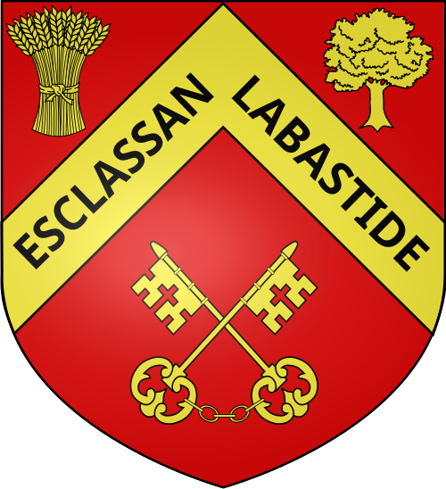 Blason de Esclassan-Labastide