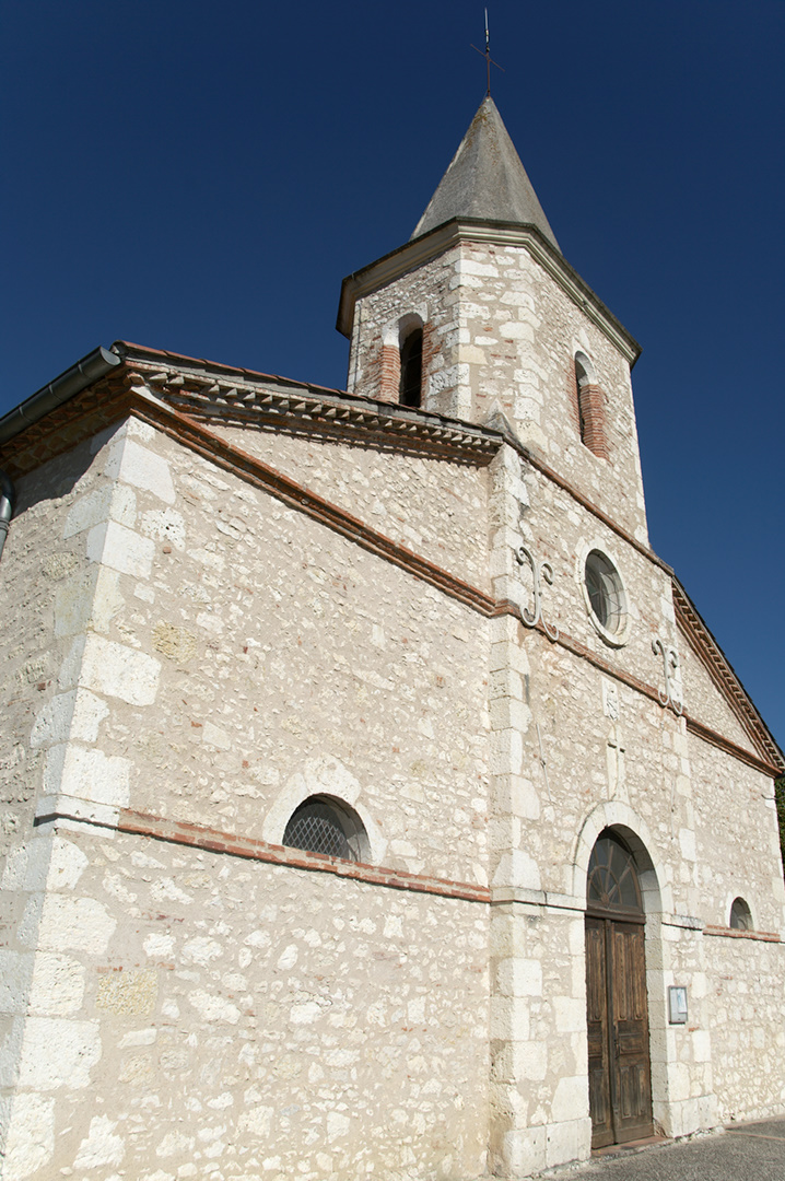 Église Sainte — Quitterie — Escorneboeuf (Gers 32)