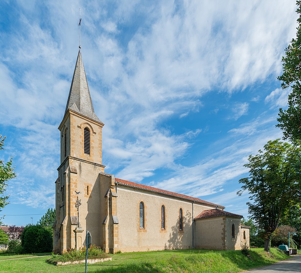 Saint Nicholas church in Juillac (5)